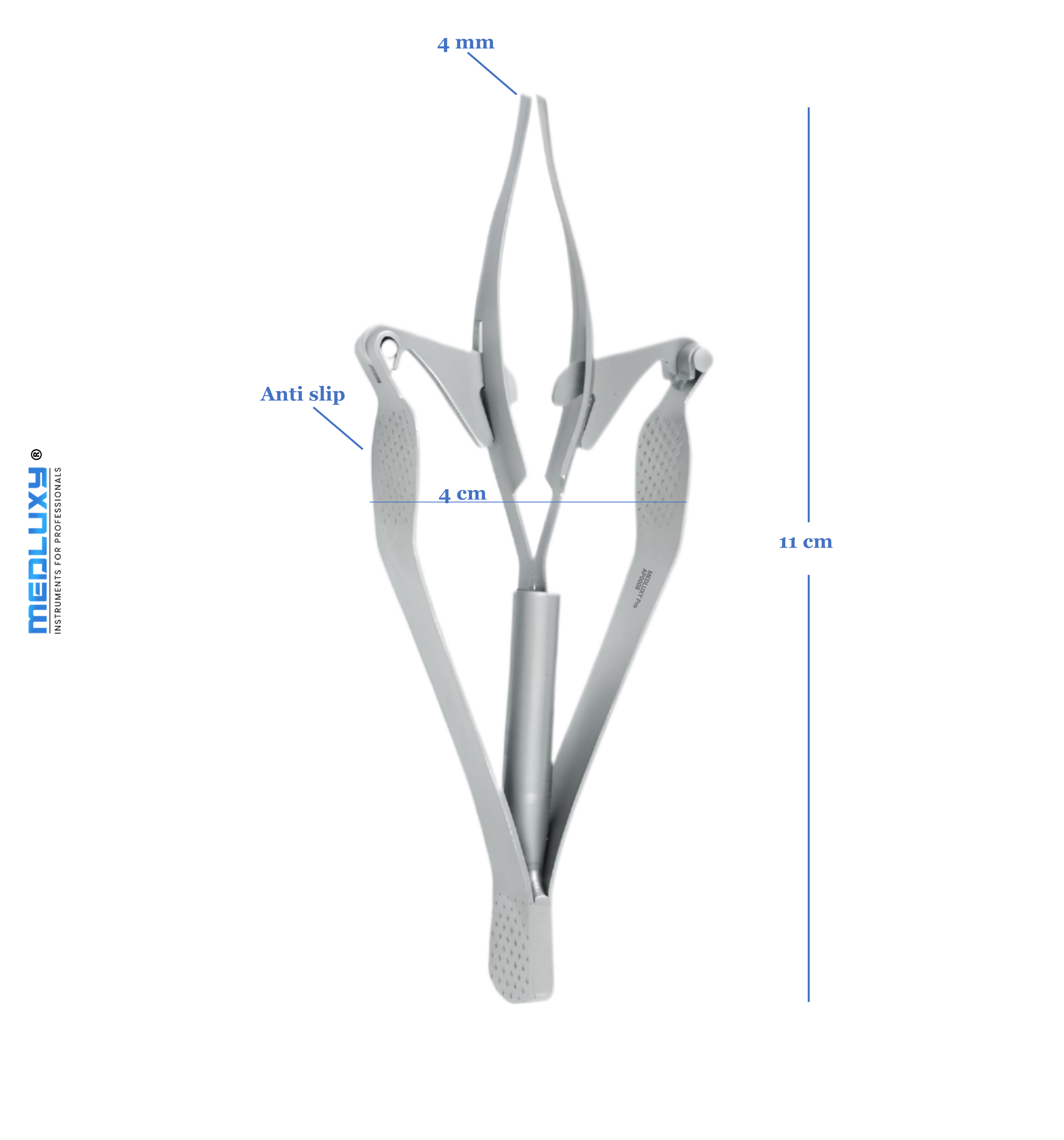 Medluxy Pro - Automatische Epileer Pincet - 11 cm - 4 mm